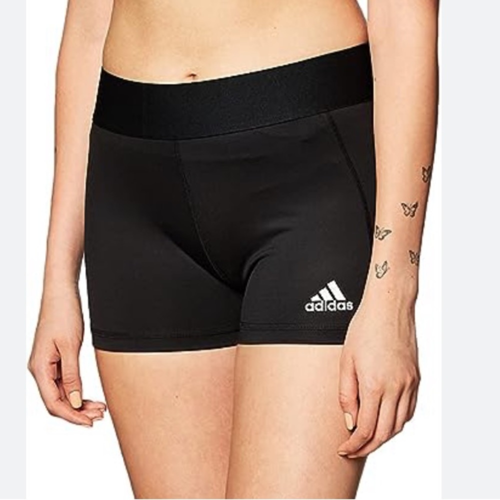 NWT Adidas Shorts XS Black Bike Shorts Neutral Women’s Workout Short New